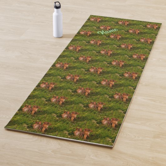 Baby Chipmunks Animal Nature Art Yogamatte (Beispiel)
