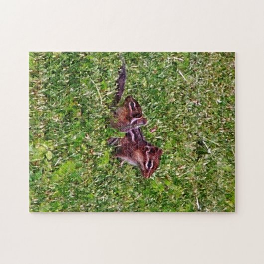 Baby Chipmunks First Day #4 Puzzle (Horizontal)