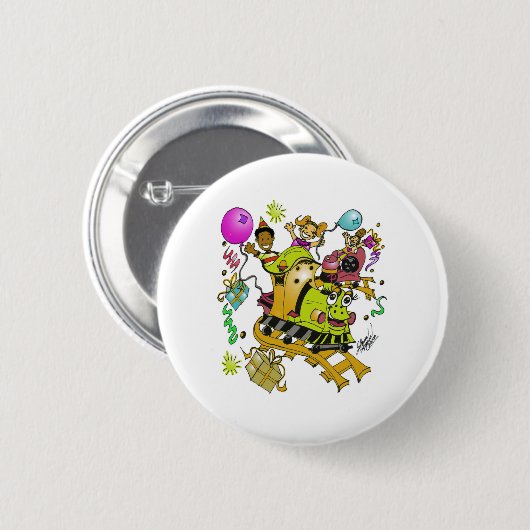 Baby choo choo Zug Button (Vorne & Hinten)