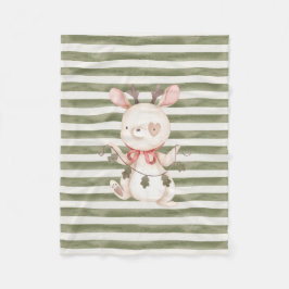 Baby Christmas Charaktere Fleece Blanket