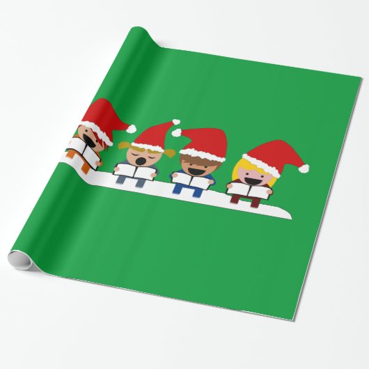 Baby Christmas Choir Geschenkpapier (Ungerollt)
