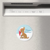 Baby Christmas Reindeer Magnet (In Situ (Geschirrspüler))