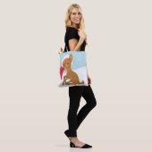 Baby Christmas Reindeer Tasche (Am Model)