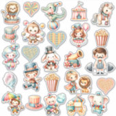 Baby Circus Aufkleber (Vorderseite)