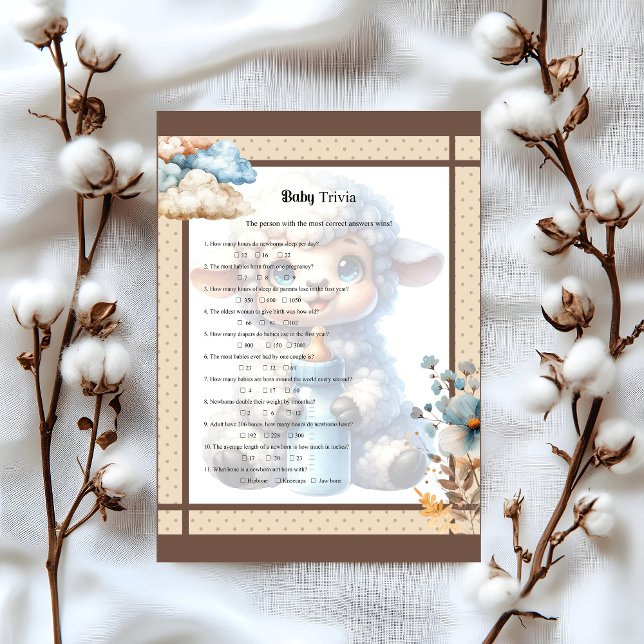 Baby Circus_  Baby Trivia game Briefbogen (Von Creator hochgeladen)