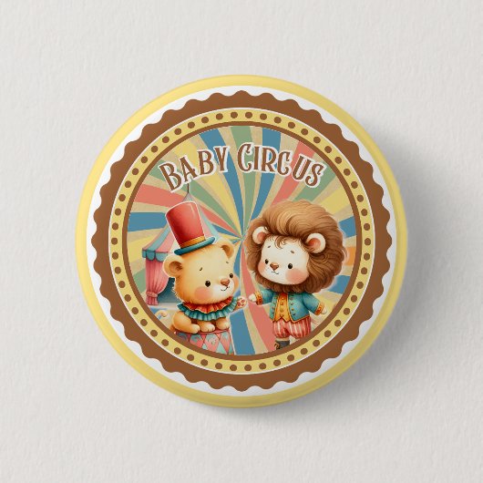 Baby Circus Button (Vorderseite)