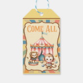 Baby Circus Geschenkanhänger (Rückseite)