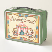 Baby Circus Metall Brotdose (Rückseite)