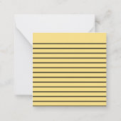 Baby Circus Mitteilungskarte (Rückseite)