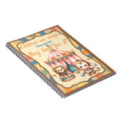 Baby Circus Notizblock (Rechte Seite)