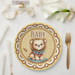 Baby Circus Pappteller