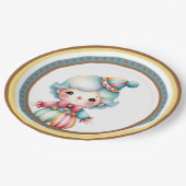 Baby Circus Pappteller (Schrägansicht)