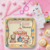 Baby Circus Pappteller (Party)