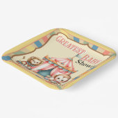 Baby Circus Pappteller (Gewinkelt)
