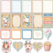 Baby Circus Planner Sticker (Vorderseite)