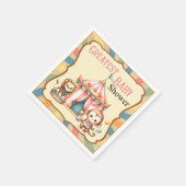 Baby Circus Serviette (Ecke)