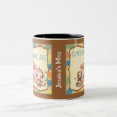 Baby Circus Zweifarbige Tasse (Mittel)