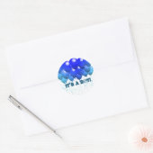 BABY CLASSIC ROUND STICKER (Umschlag)