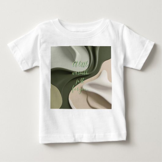 Baby Classic T - Shirt in stilvoller Grafik (Vorderseite)