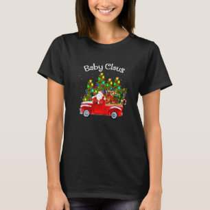 Baby Claus Riding Car Santa Lieferwagen Rentier & T-Shirt
