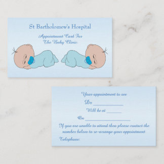 Baby Clinic Terminkarte