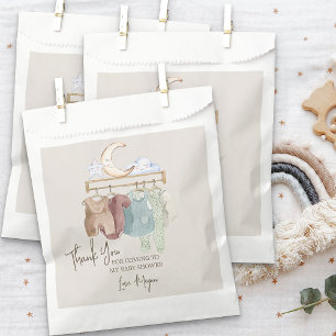 Baby Clothes Boho Kinderzimmer Thema Danke Geschenktütchen