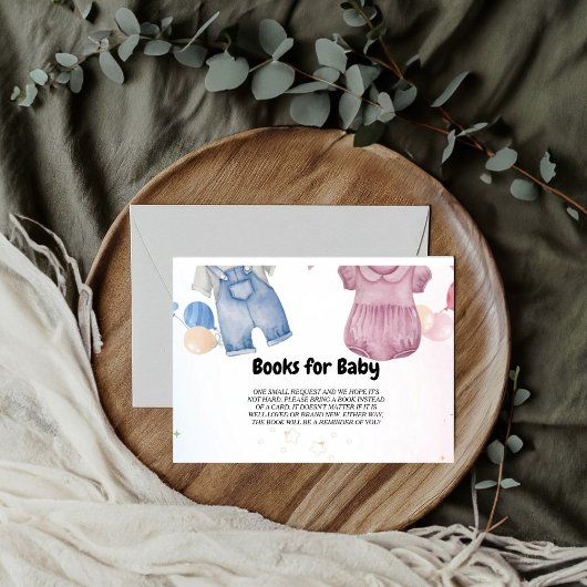 Baby Clothesline Babydusche Buchungsanfrage Begleitkarte