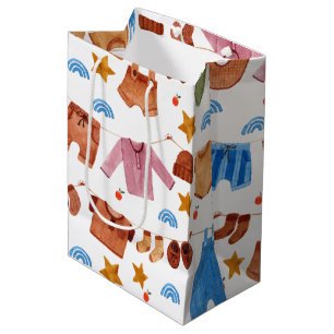 Baby Clothesline Kinderdusche Geburtstag Mittlere Geschenktüte