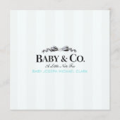 Baby & Co  Hinweiskarte (Vorderseite)