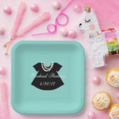 BABY & CO Little Black Dress Dusche Party Pappteller (Party)