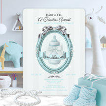 Baby & Co Modern Baby Shower Invitation