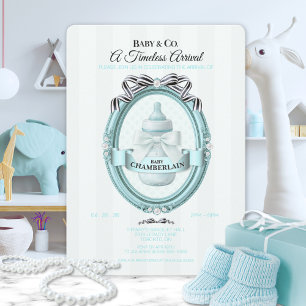 Baby & Co Moderne Babyparty-Einladung Einladung