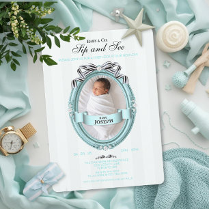 Baby & Co Sip and See Einladung
