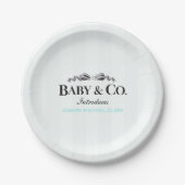 Baby & Co Sip and See  Pappteller (Vorderseite)