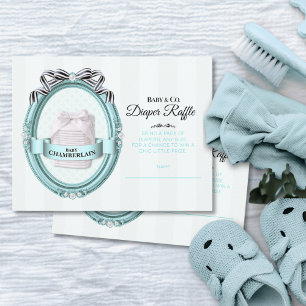 Baby & Co. Windel-Raffelkarte Mitteilungskarte