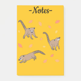 Baby Coatis Post-it Klebezettel