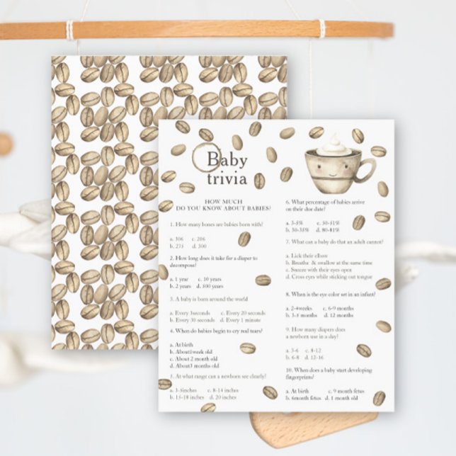 Baby Coffee Baby Dusche - Baby Trivia Game (Von Creator hochgeladen)