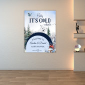 Baby Cold Outdoor Bear Winter Moderner Empfang Poster