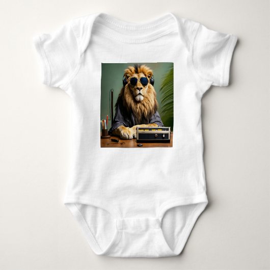 Baby Collection für Kinder - Vorlage Lion Baby Strampler (Vorderseite)