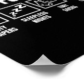 Baby Coming Soon 2026 Pregnancy Announcement Forec Poster (Ecke)