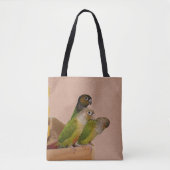 Baby Conure Parrots Bird Tasche (Vorderseite)