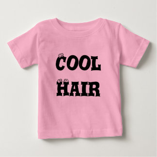 Baby-cooles Haar-Rosa Baby T-shirt