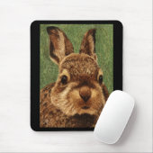 Baby Cottontail Rabbit Mousepad (Mit Mouse)
