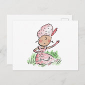 Baby Countess Postkarte (Vorne/Hinten)