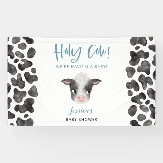 Baby Cow Baby Showbanner Banner (Horizontal)