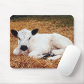 Baby Cow, Calf Mousepad (Mit Mouse)