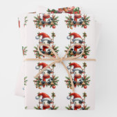 Baby Cow (Calf) Weihnachtskids Geschenkpapier Set (Beispiel)