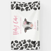 Baby Cow Girl Baby Showbanner Banner (Vertikal)
