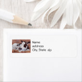 Baby Cow Rücksendeadressen-Aufkleber (Insitu)