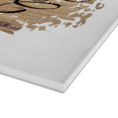 Baby Cow Rustic Brown Schneidebrett (Ecke)